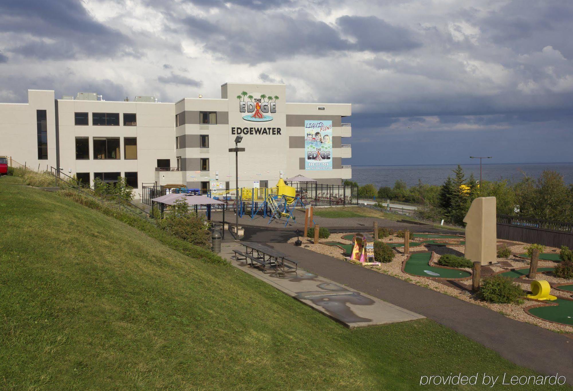 Edgewater Waterpark Hotell Duluth Exteriör bild