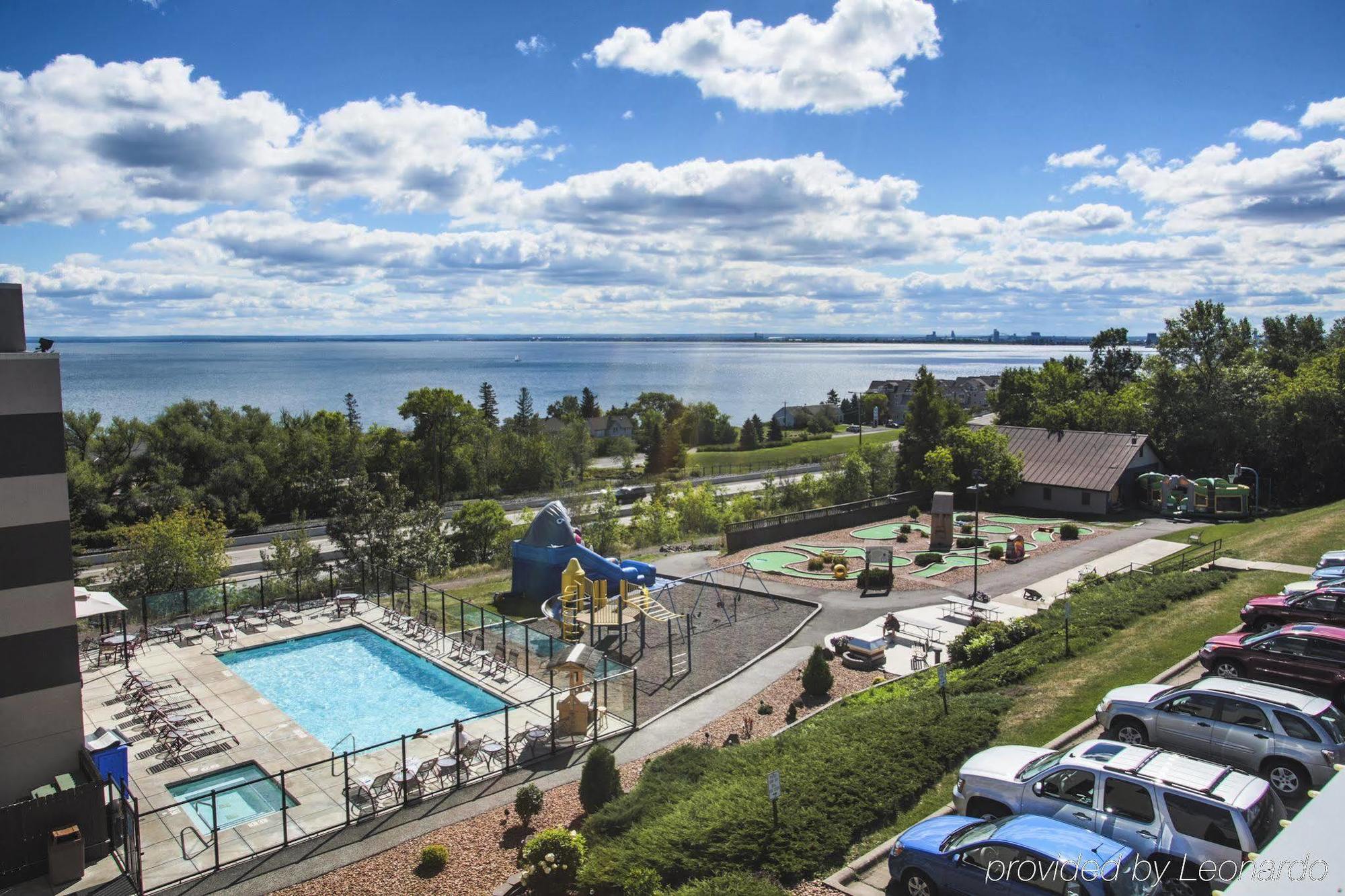 Edgewater Waterpark Hotell Duluth Exteriör bild