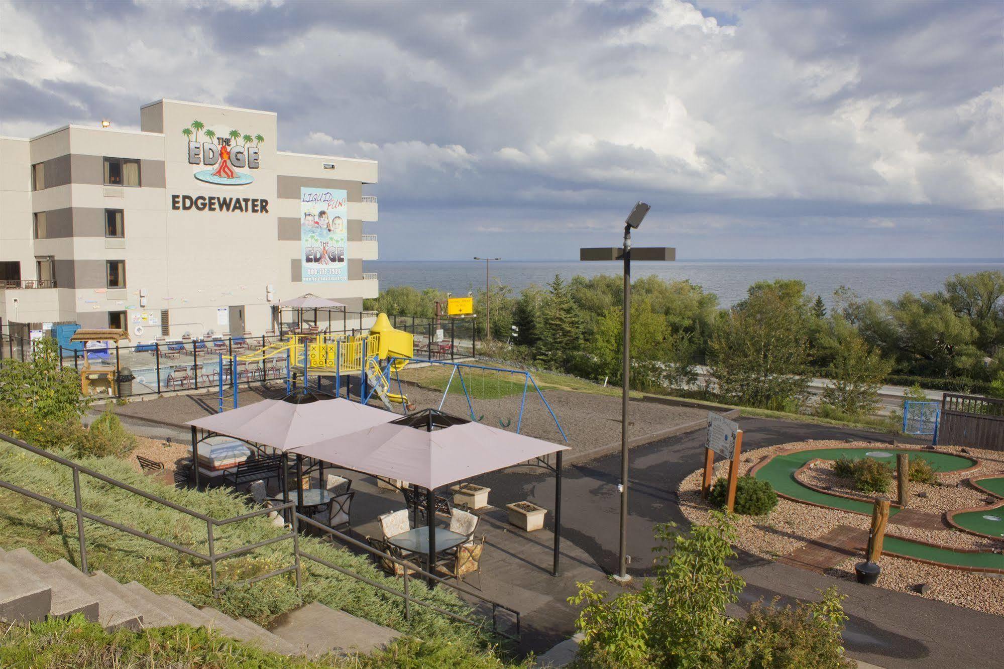 Edgewater Waterpark Hotell Duluth Exteriör bild